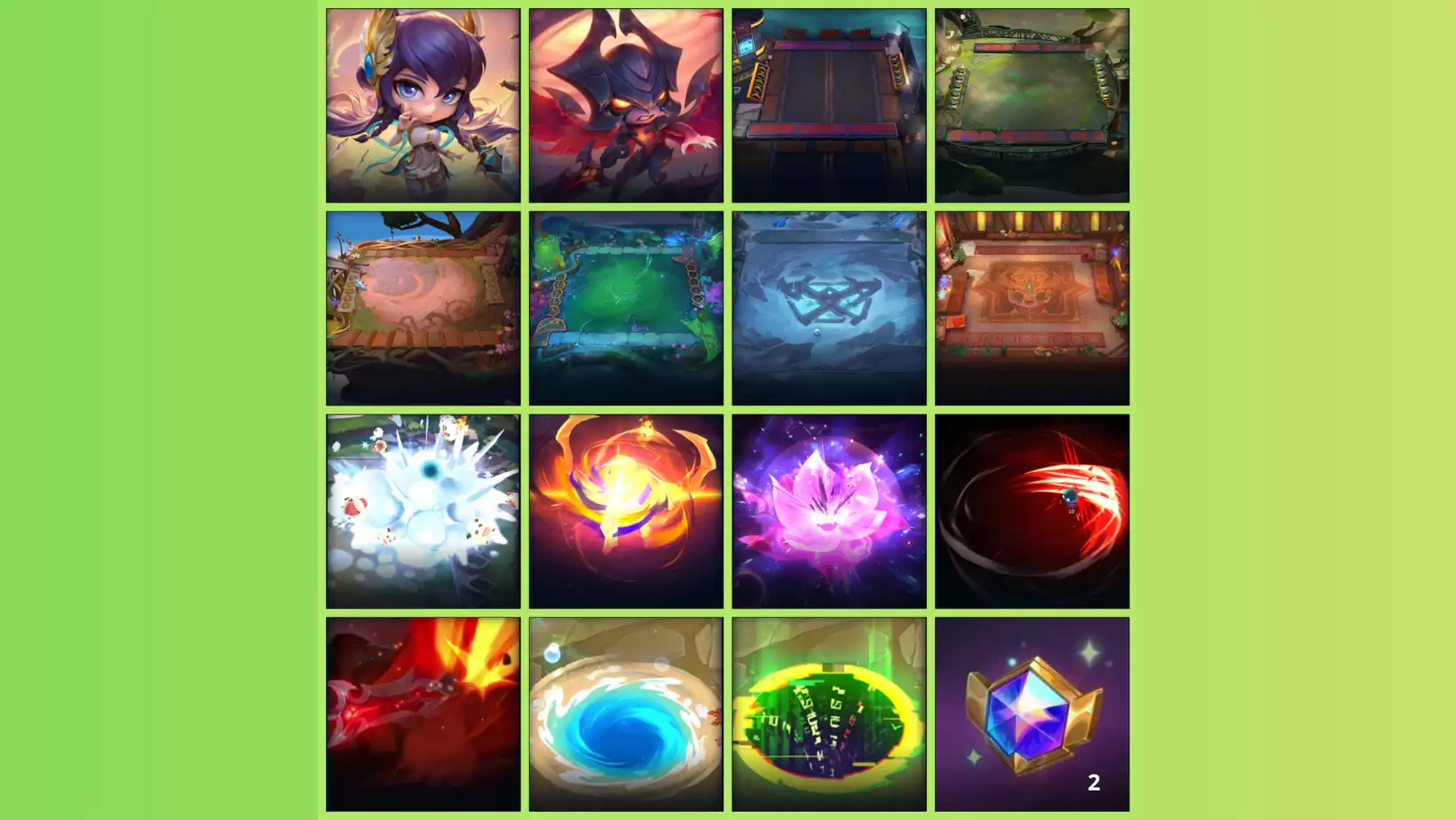 🎮 Liên Minh (LOL): 292 Skin 🎨 3 Cam – 2 Tím – 24 Đỏ – 123 Sử Thi 💎 🌌 Đấu Trường Chân Lý (TFT): Irelia Thánh Kiếm Tí Nị cực hiếm ⚔️ Sân &amp;amp; Chưởng đầy đủ, hoành tráng ✨ Dư 2 Huy chương 🏅